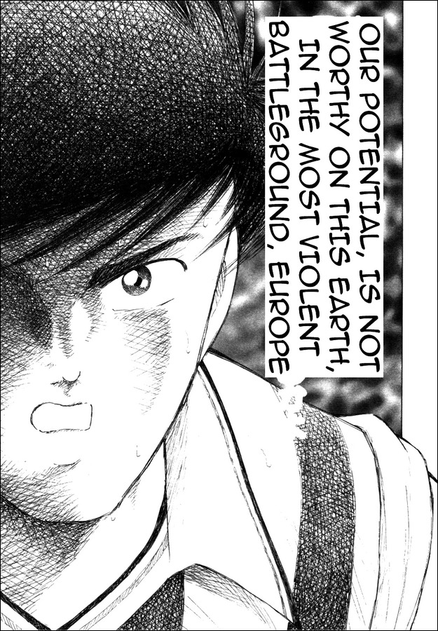 Captain Tsubasa Road to 2002 Chapter 25 page 10 - Chapter 25: Bet on This Right Leg