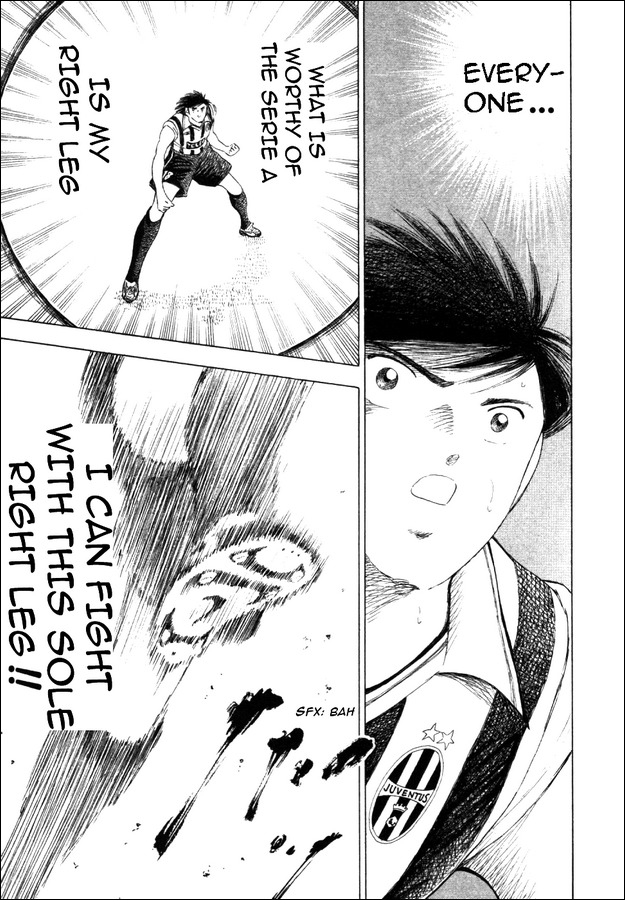 Captain Tsubasa Road to 2002 Chapter 25 page 12 - Chapter 25: Bet on This Right Leg