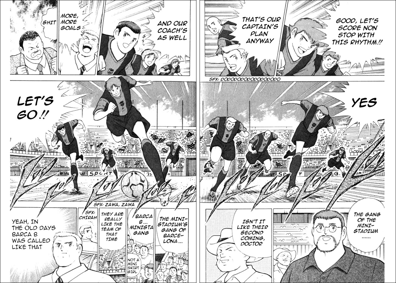 Captain Tsubasa Road to 2002 Chapter 33 page 9 - Chapter 33: Gang of the Ministadium Again