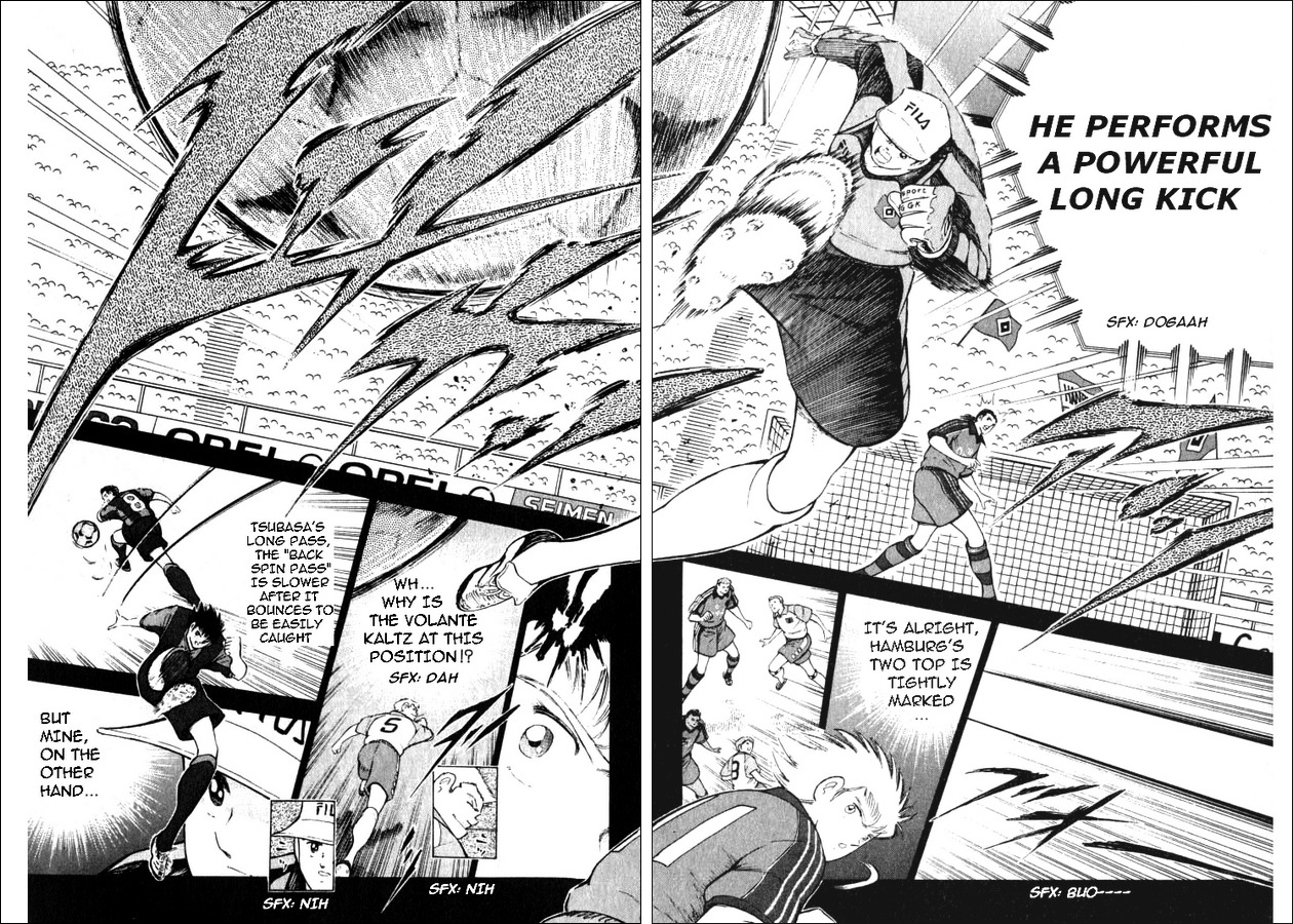 Captain Tsubasa Road to 2002 Chapter 38 page 8 - Chapter 38: Hamburg Takes The Lead!!