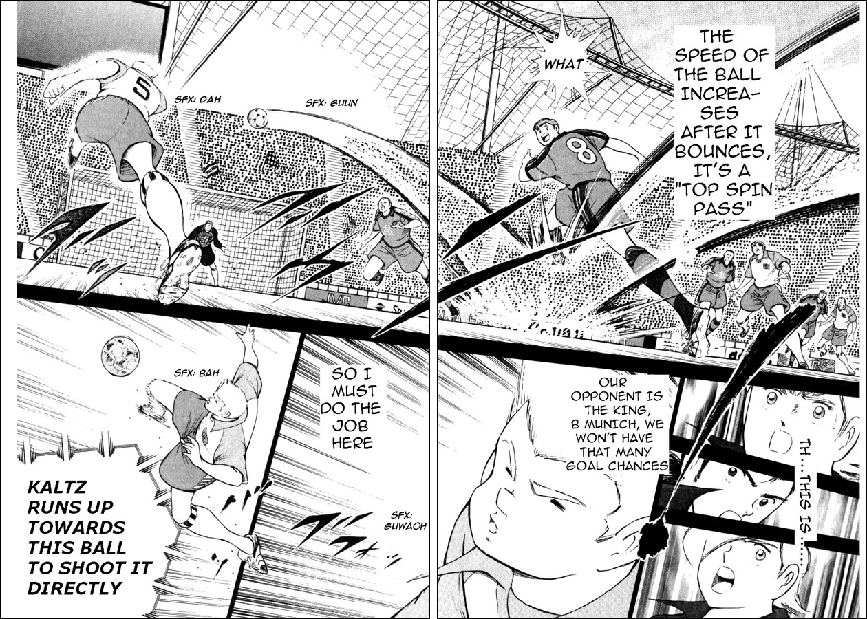 Captain Tsubasa Road to 2002 Chapter 38 page 9 - Chapter 38: Hamburg Takes The Lead!!