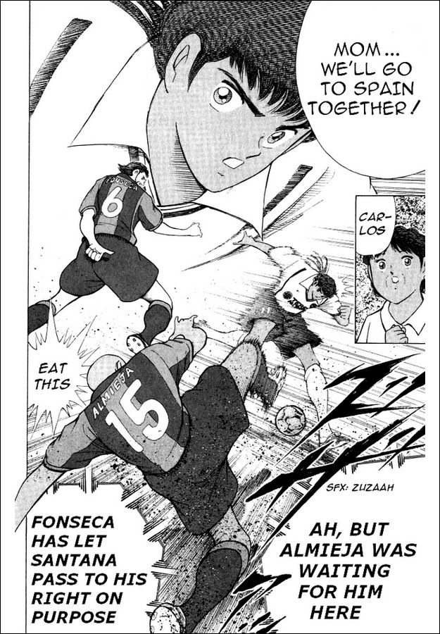 Captain Tsubasa Road to 2002 Chapter 41 page 6 - Chapter 41: Goal Offered to His Mom