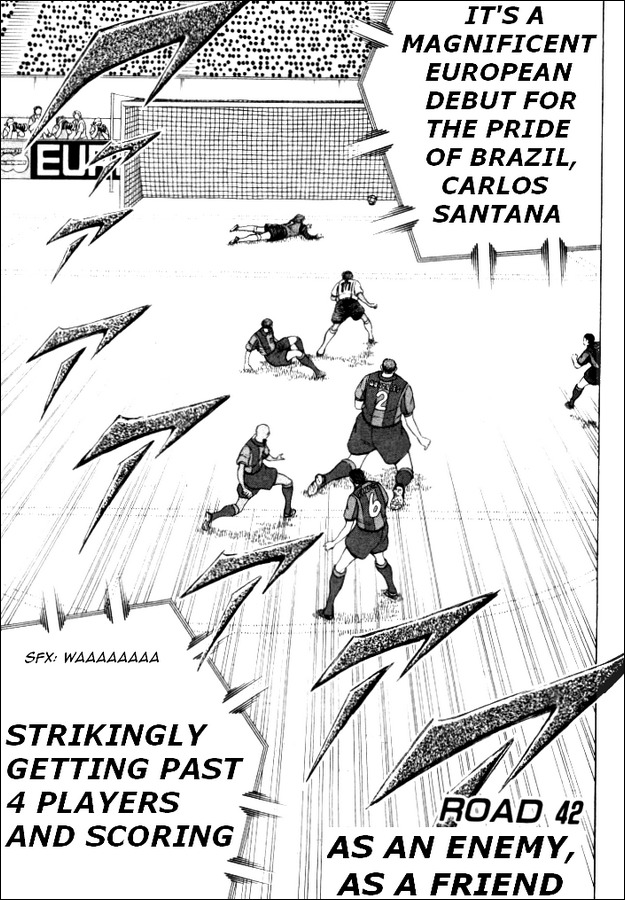 Captain Tsubasa Road to 2002 Chapter 42 page 1 - Chapter 42: As an Enemy, As a Friend