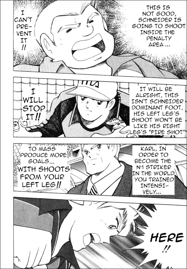 Captain Tsubasa Road to 2002 Chapter 43 page 10 - Chapter 43: Breathtaking Offence and Defence