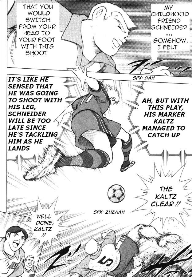 Captain Tsubasa Road to 2002 Chapter 43 page 6 - Chapter 43: Breathtaking Offence and Defence