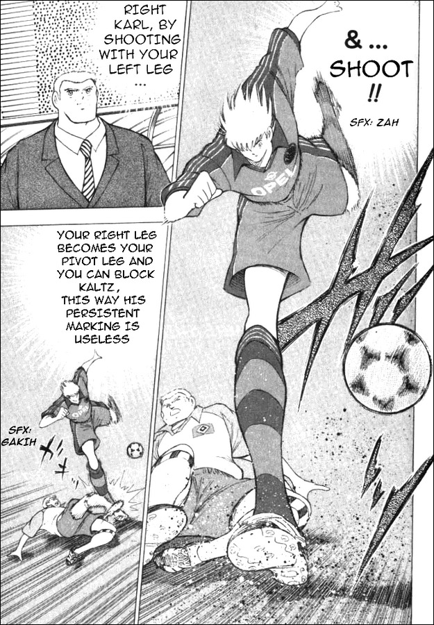 Captain Tsubasa Road to 2002 Chapter 43 page 9 - Chapter 43: Breathtaking Offence and Defence