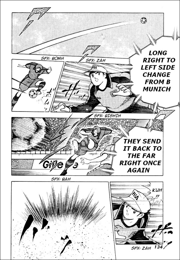 Captain Tsubasa Road to 2002 Chapter 45 page 10 - Chapter 45: The Trap of Circulating Passes!!