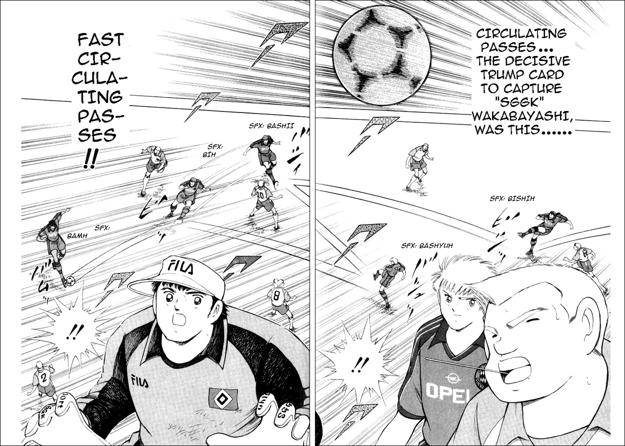 Captain Tsubasa Road to 2002 Chapter 45 page 5 - Chapter 45: The Trap of Circulating Passes!!