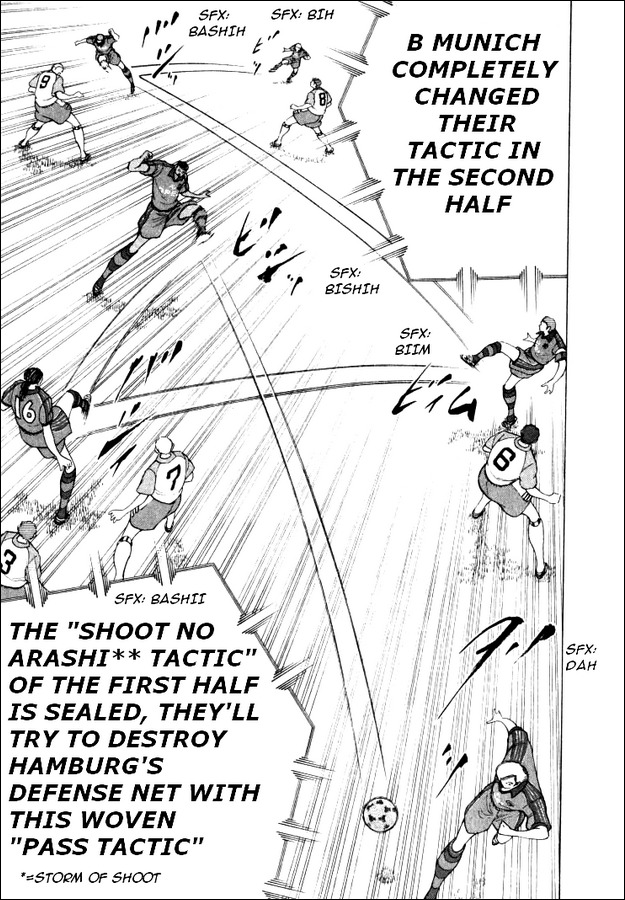 Captain Tsubasa Road to 2002 Chapter 45 page 9 - Chapter 45: The Trap of Circulating Passes!!