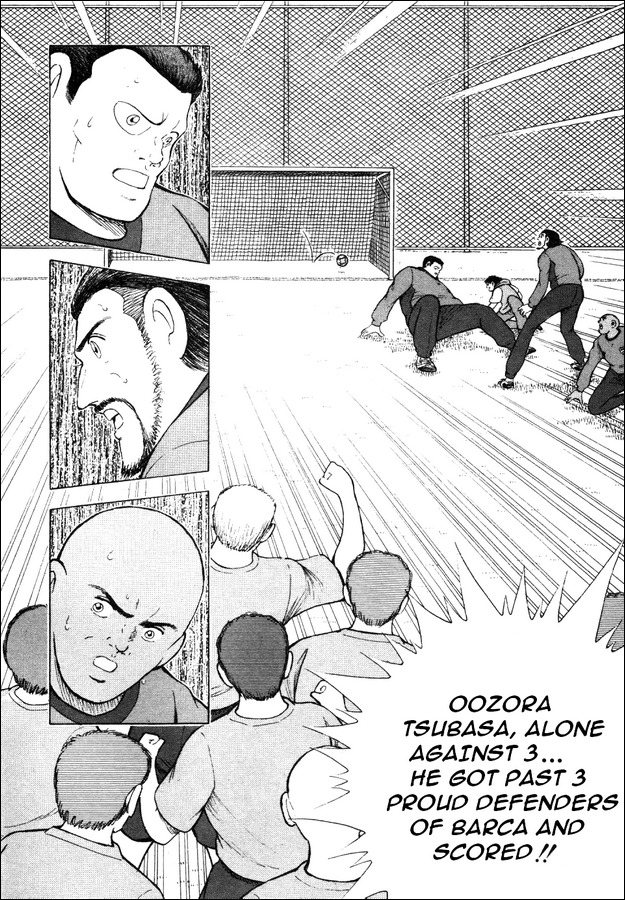 Captain Tsubasa Road to 2002 Chapter 5 page 3 - Chapter 5: First Step in Barca!!