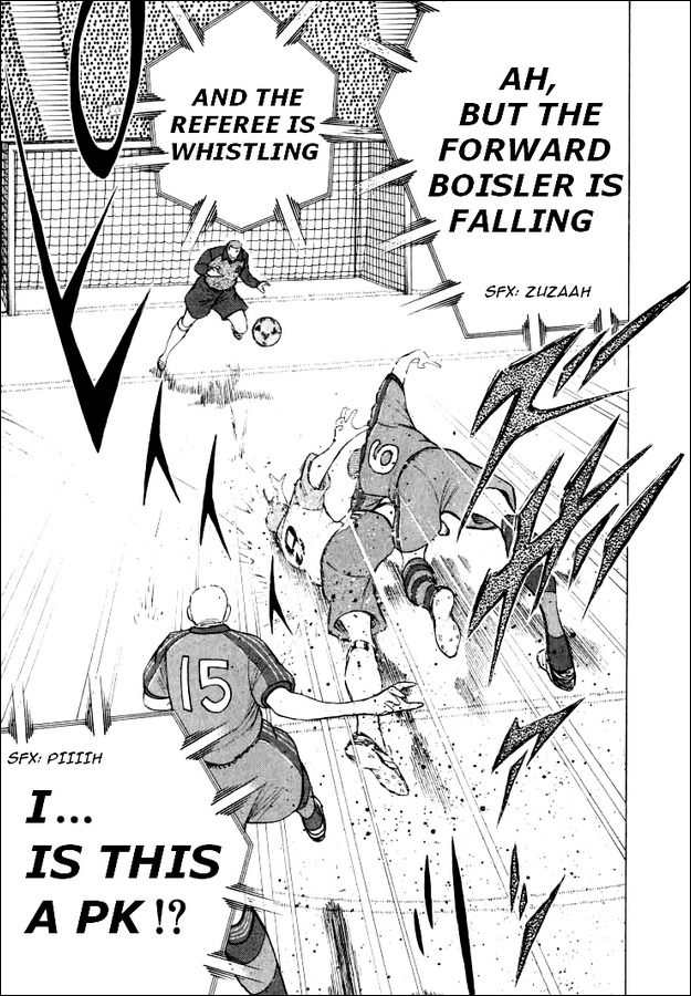 Captain Tsubasa Road to 2002 Chapter 52 page 13 - Chapter 52: 50-50