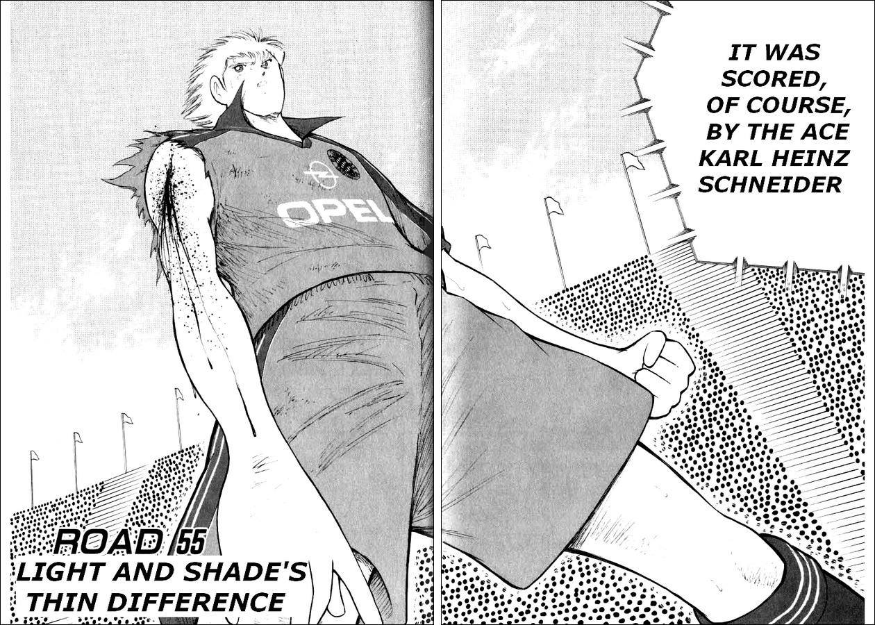 Captain Tsubasa Road to 2002 Chapter 55 page 2 - Chapter 55: Light and Shade's Thin Difference