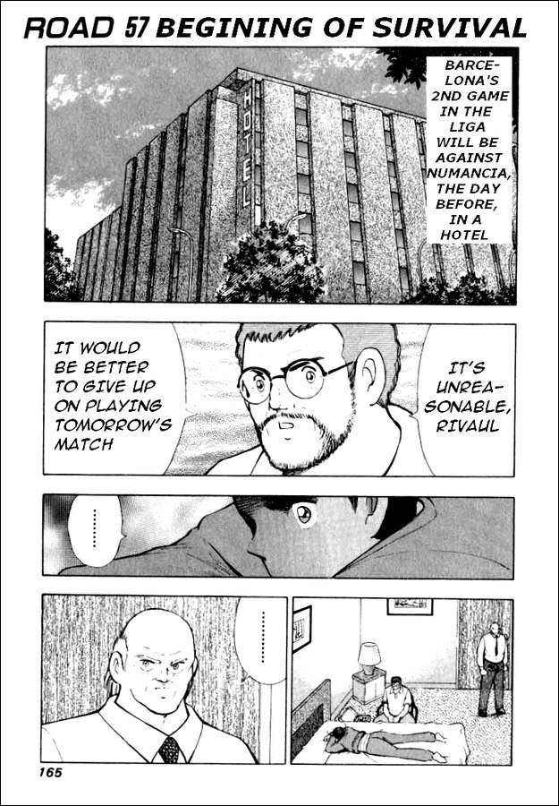 Captain Tsubasa Road to 2002 Chapter 57 page 1 - Chapter 57: Beginning of Survival