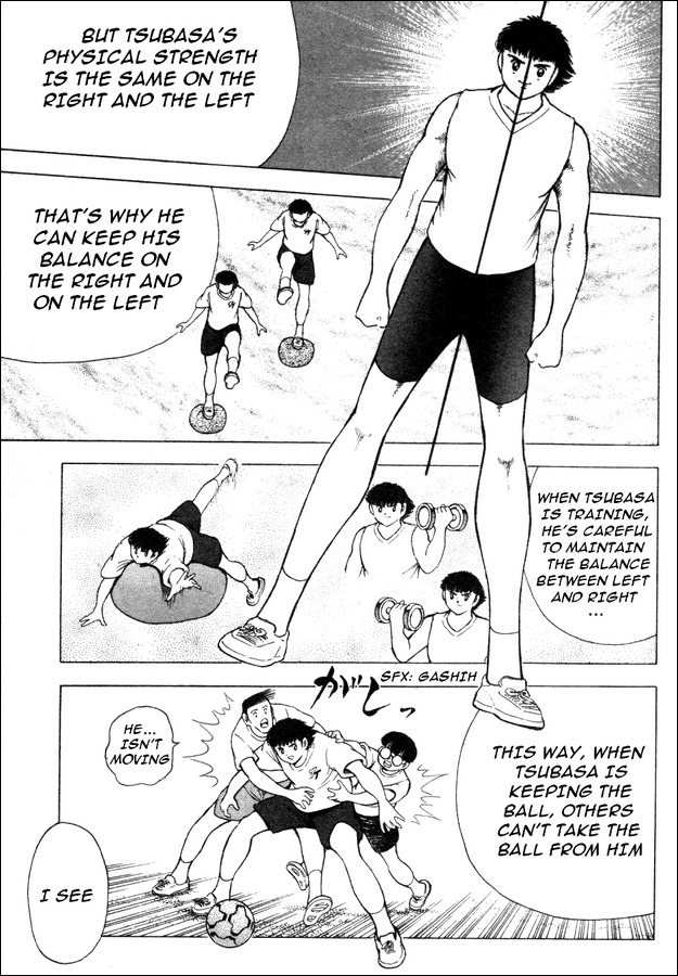 Captain Tsubasa Road to 2002 Chapter 6 page 13 - Chapter 6: Body of Steel!!