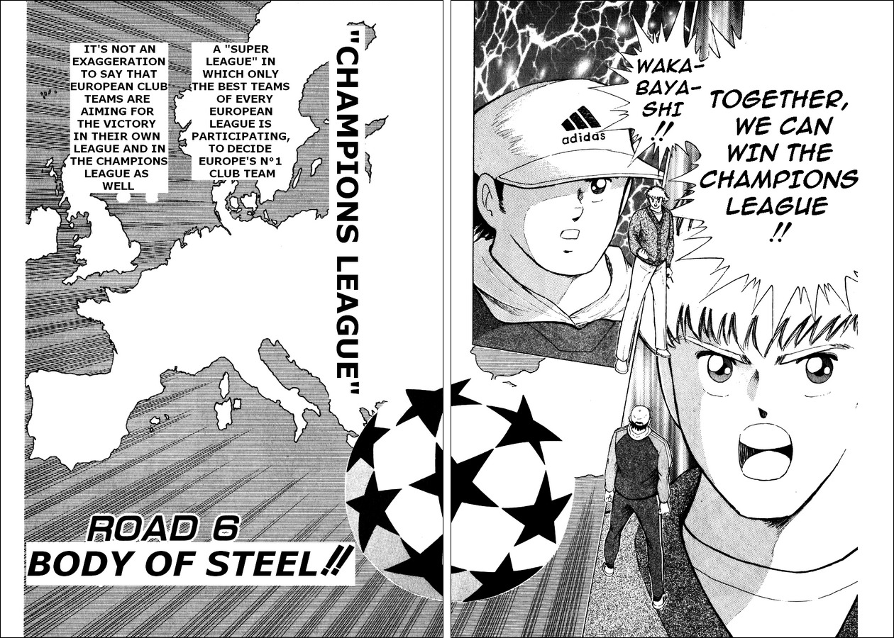 Captain Tsubasa Road to 2002 Chapter 6 page 2 - Chapter 6: Body of Steel!!