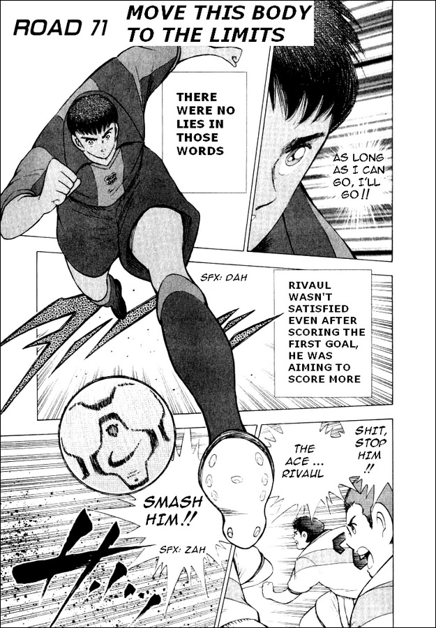 Captain Tsubasa Road to 2002 Chapter 71 page 1 - Chapter 71: Move This Body To The Limits
