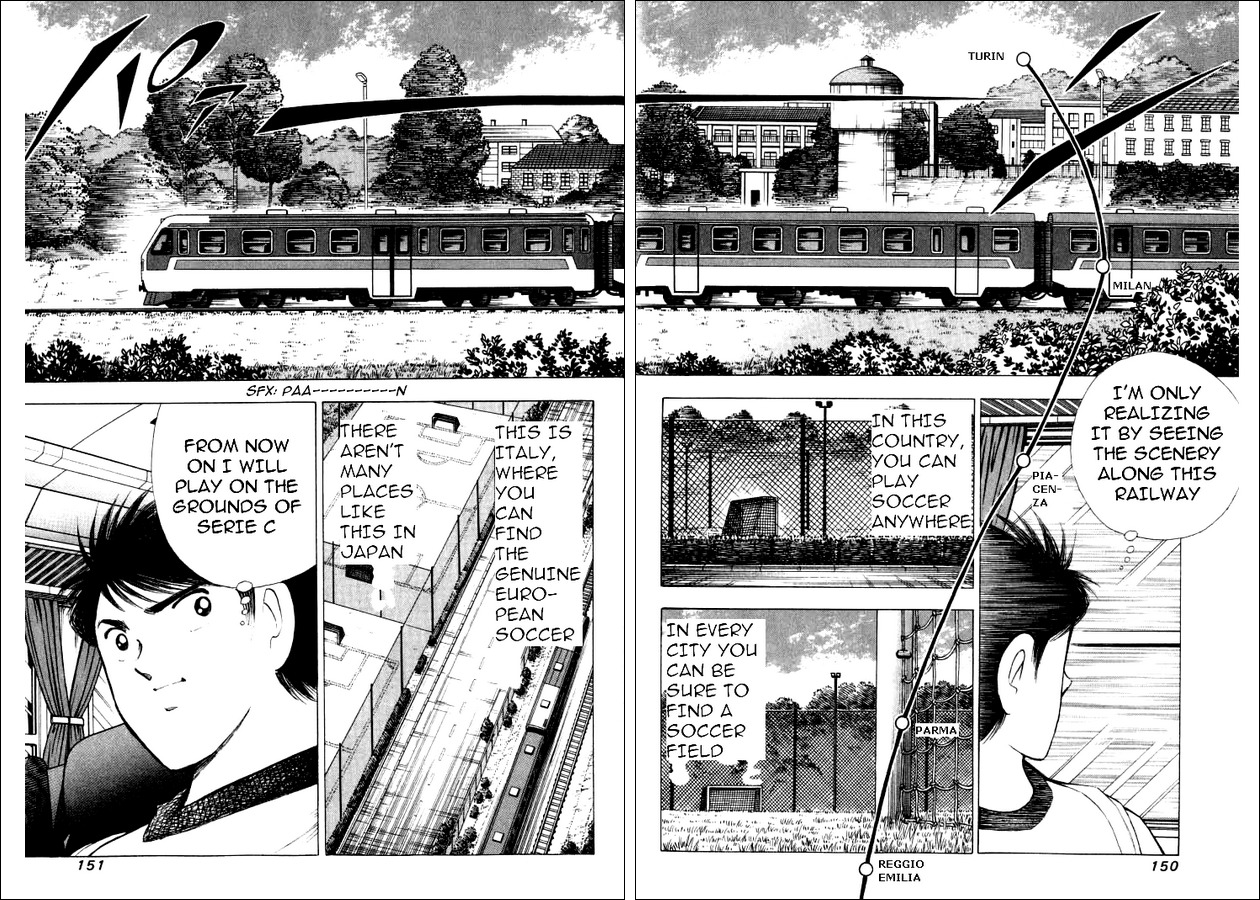 Captain Tsubasa Road to 2002 Chapter 76 page 2 - Chapter 76: New Determination