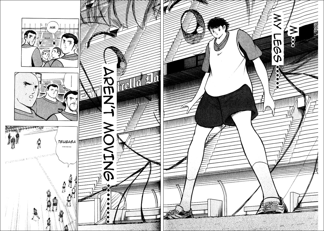 Captain Tsubasa Road to 2002 Chapter 81 page 13 - Chapter 81: Tsubasa Can't Fly
