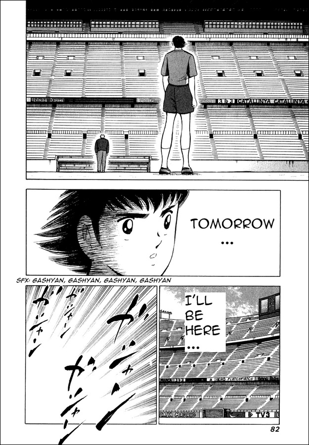 Captain Tsubasa Road to 2002 Chapter 82 page 14 - Chapter 82: The Weight Of The Game Maker