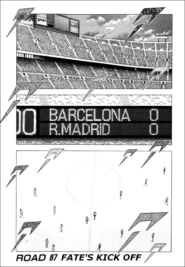 Captain Tsubasa Road to 2002 Chapter 87 page 1 - Chapter 87: Fate's Kick Off