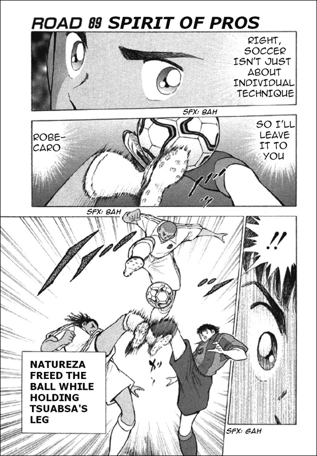 Captain Tsubasa Road to 2002 Chapter 89 page 2 - Chapter 89: Spirit of Pros