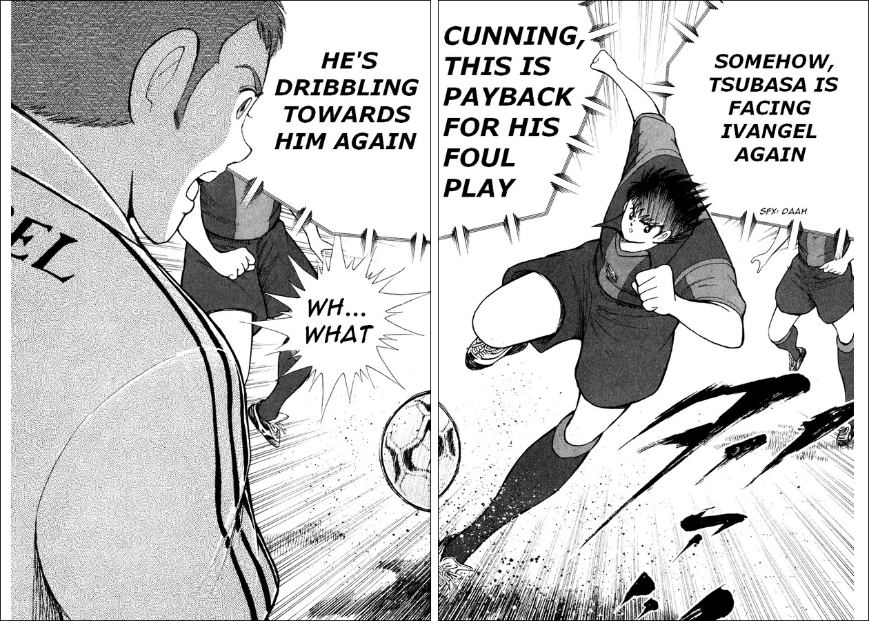 Captain Tsubasa Road to 2002 Chapter 91 page 16 - Chapter 91: Only Confrontation