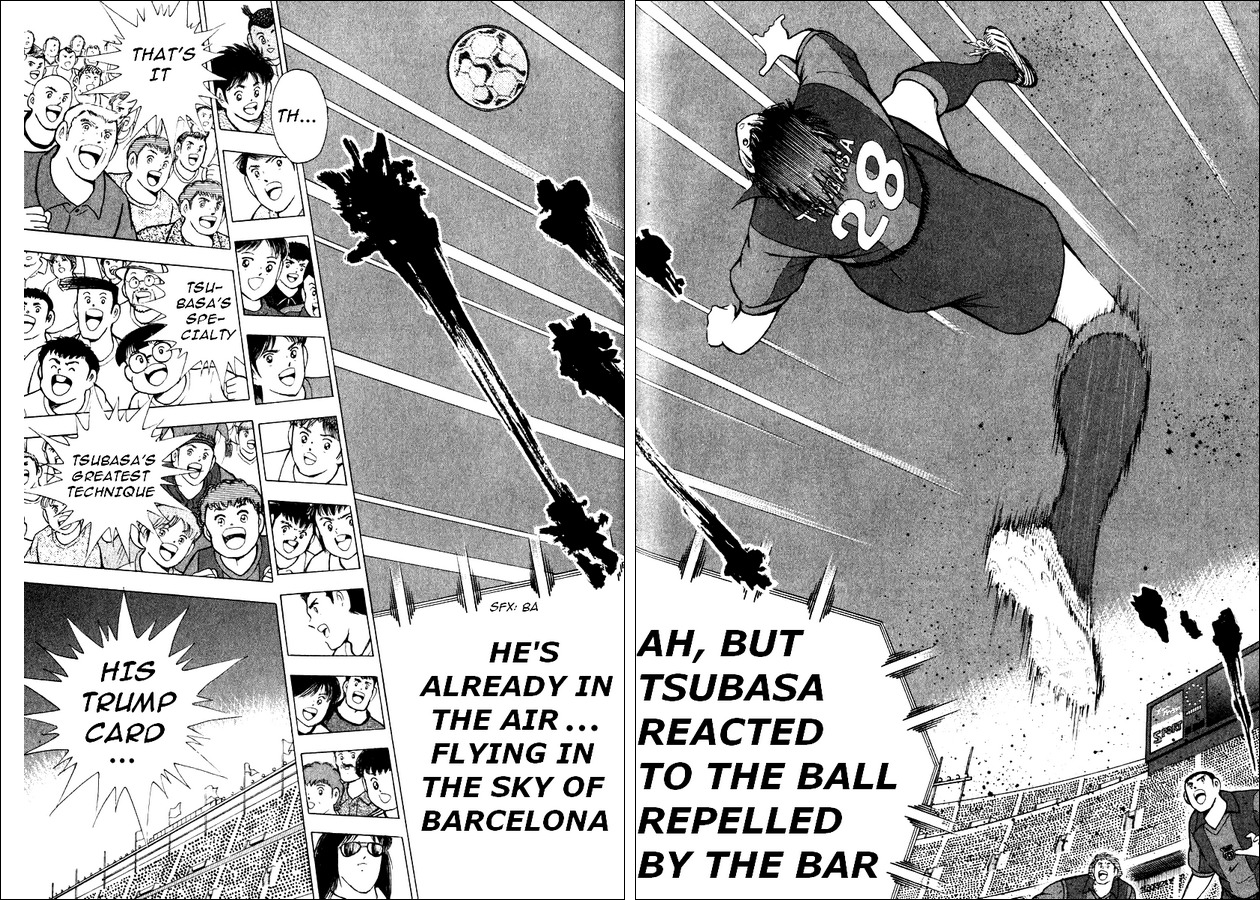 Captain Tsubasa Road to 2002 Chapter 92 page 10 - Chapter 92: Destroy the White Wall