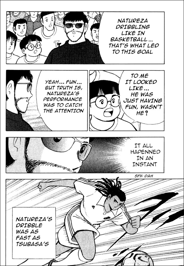 Captain Tsubasa Road to 2002 Chapter 95 page 3 - Chapter 95: Natureza's Soccer, Tsubasa's Soccer