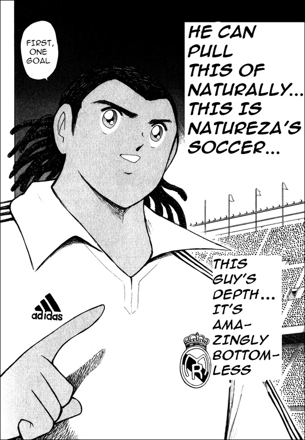 Captain Tsubasa Road to 2002 Chapter 95 page 7 - Chapter 95: Natureza's Soccer, Tsubasa's Soccer