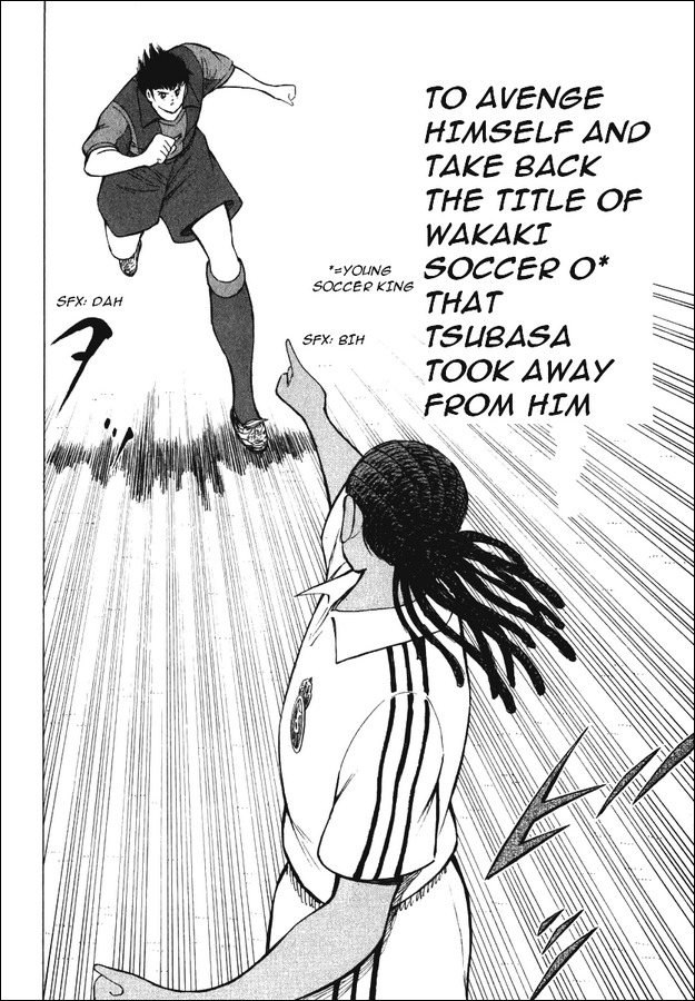 Captain Tsubasa Road to 2002 Chapter 95 page 9 - Chapter 95: Natureza's Soccer, Tsubasa's Soccer