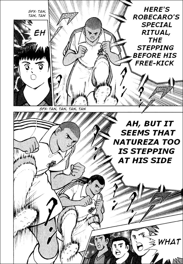 Captain Tsubasa Road to 2002 Chapter 96 page 17 - Chapter 96: Natureza Lashes Out