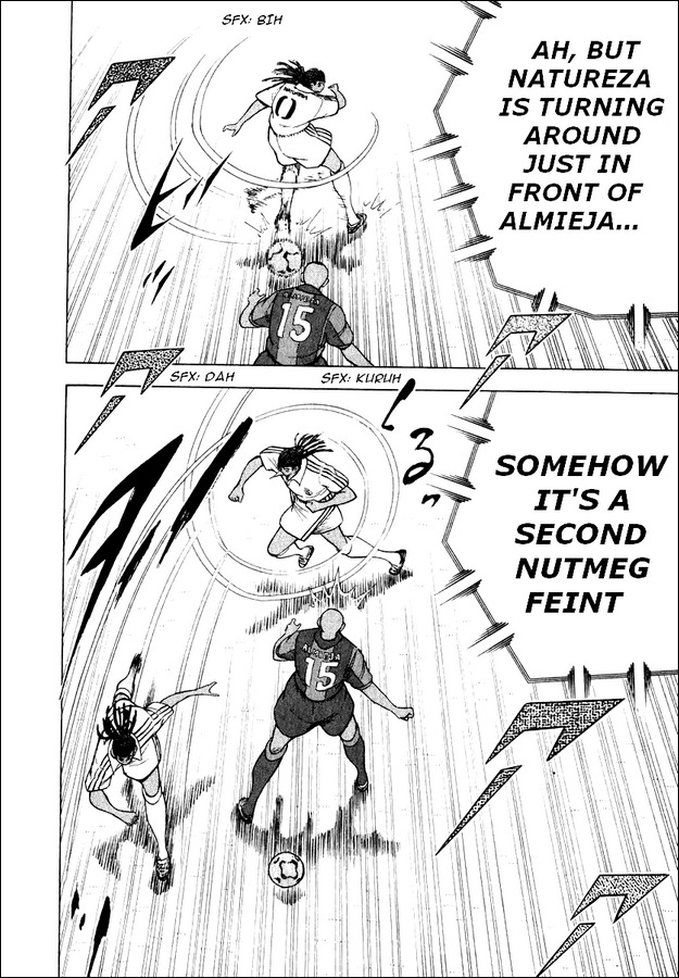Captain Tsubasa Road to 2002 Chapter 96 page 5 - Chapter 96: Natureza Lashes Out