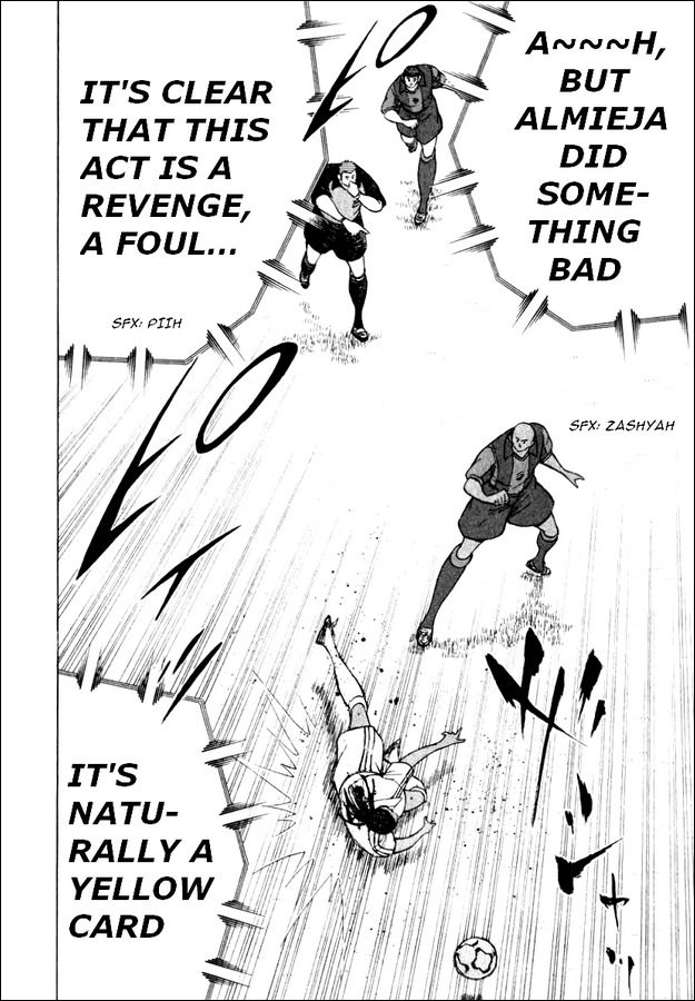 Captain Tsubasa Road to 2002 Chapter 96 page 7 - Chapter 96: Natureza Lashes Out