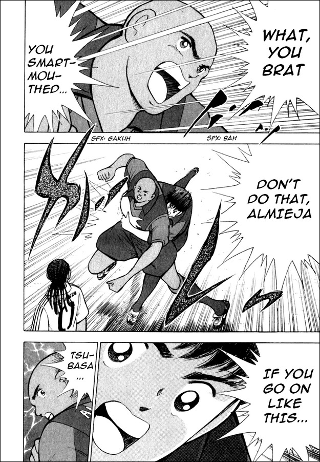 Captain Tsubasa Road to 2002 Chapter 96 page 9 - Chapter 96: Natureza Lashes Out