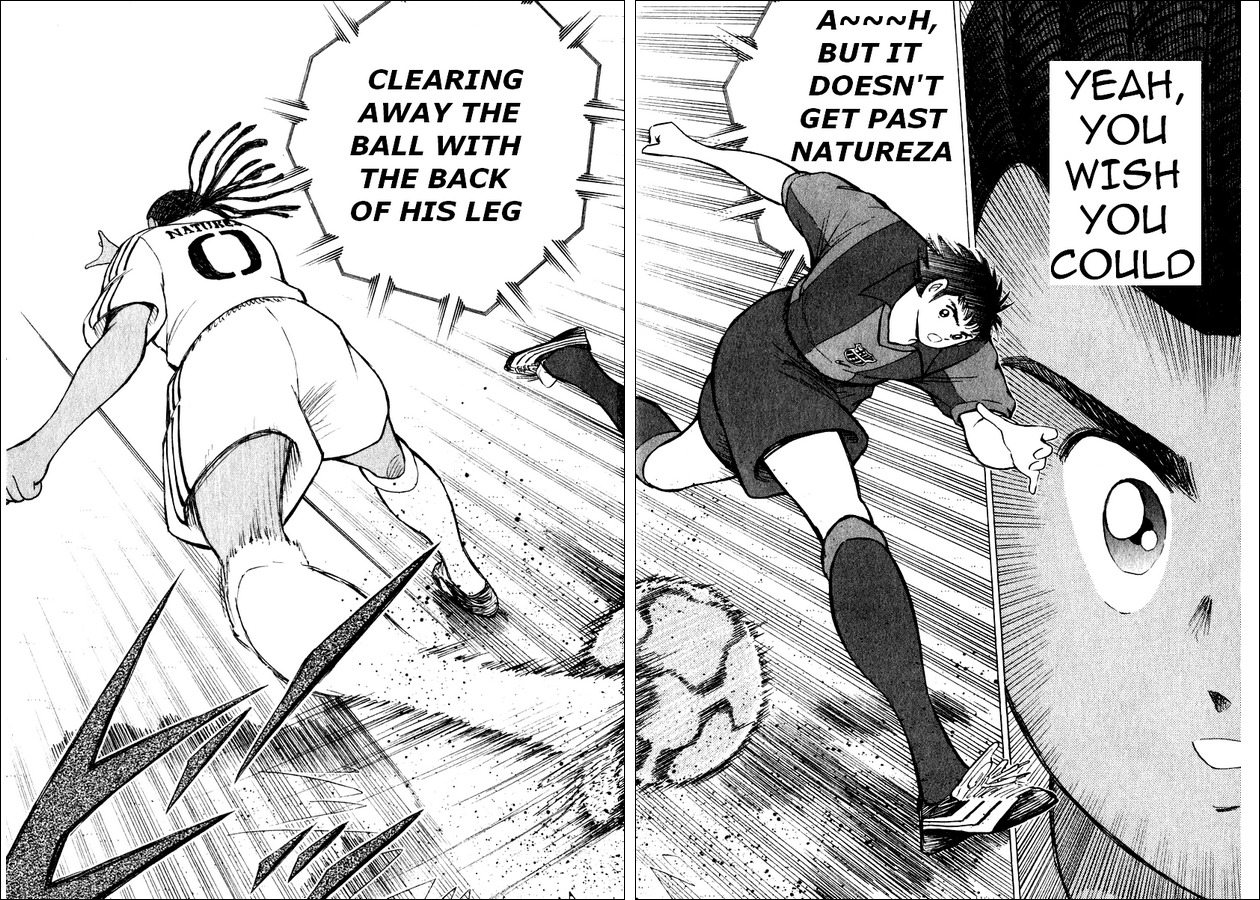 Captain Tsubasa Road to 2002 Chapter 97 page 12 - Chapter 97: Fast Succession of Offense And Defense!!