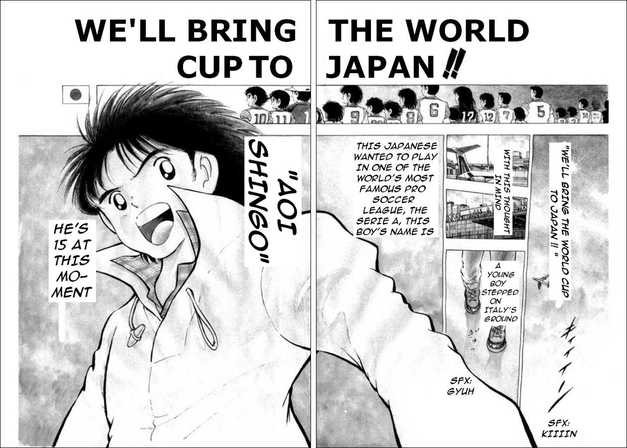 Captain Tsubasa World Youth Chapter 1 page 3 - Chapter 1: Aoi Shingo's Appearance