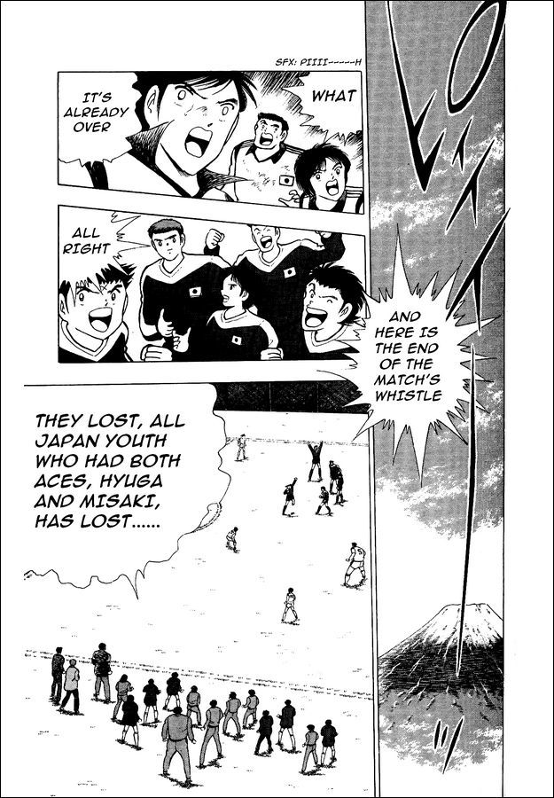 Captain Tsubasa World Youth Chapter 15 page 34 - Chapter 15: Furious Offense and Defense