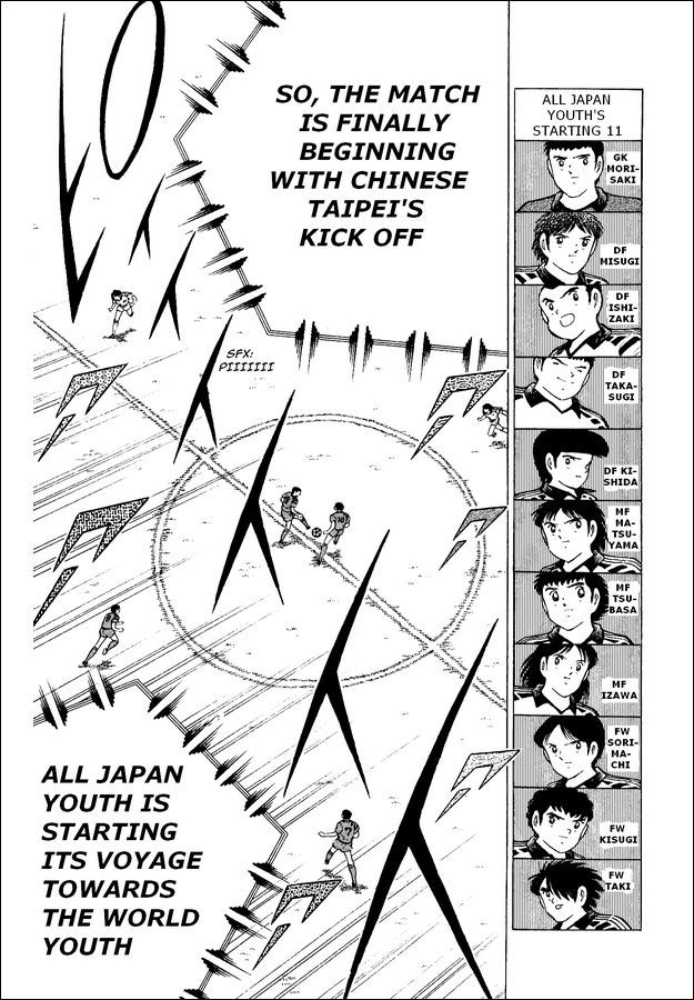 Captain Tsubasa World Youth Chapter 19 page 24 - Chapter 19: Start Facing the Dream!!