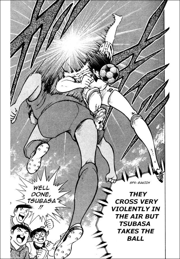 Captain Tsubasa World Youth Chapter 23 page 25 - Chapter 23: Send It to Tsubasa!!