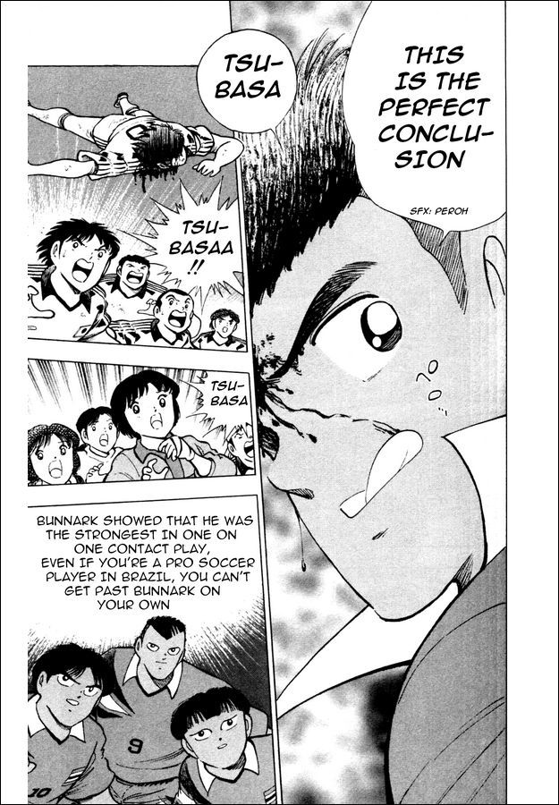 Captain Tsubasa World Youth Chapter 23 page 27 - Chapter 23: Send It to Tsubasa!!