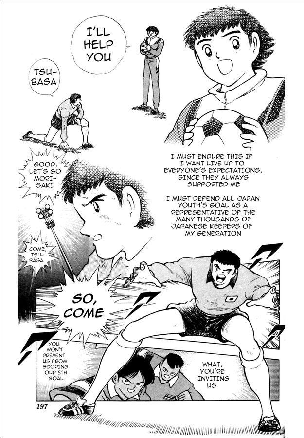 Captain Tsubasa World Youth Chapter 23 page 38 - Chapter 23: Send It to Tsubasa!!