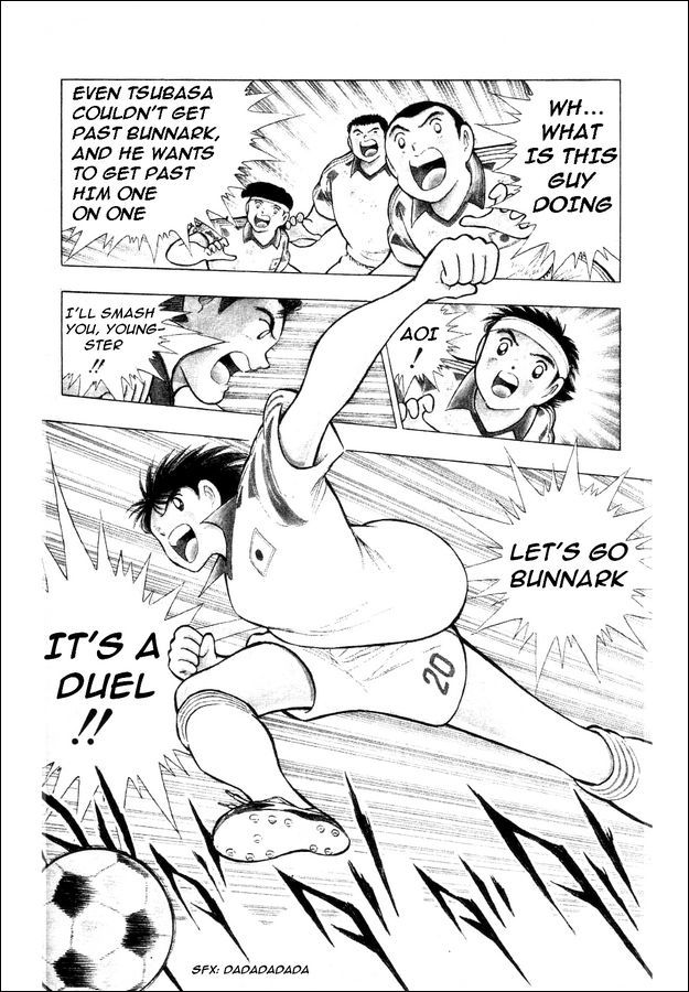 Captain Tsubasa World Youth Chapter 25 page 28 - Chapter 25: Clash Between Willpower and Willpower
