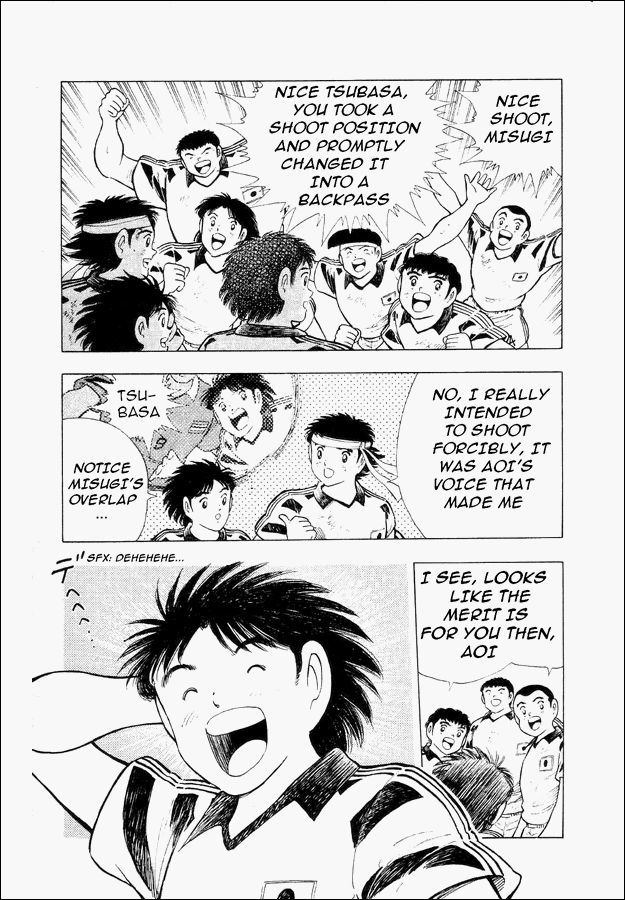 Captain Tsubasa World Youth Chapter 25 page 54 - Chapter 25: Clash Between Willpower and Willpower