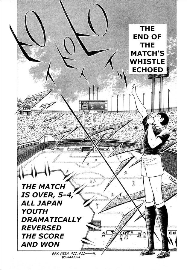 Captain Tsubasa World Youth Chapter 26 page 38 - Chapter 26: The Laurels are Above You!