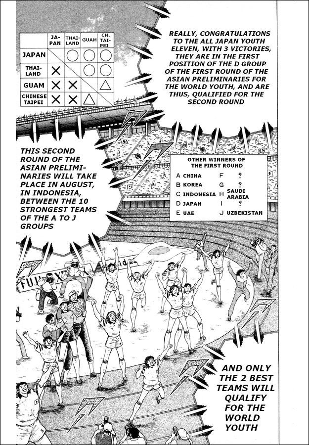 Captain Tsubasa World Youth Chapter 26 page 42 - Chapter 26: The Laurels are Above You!