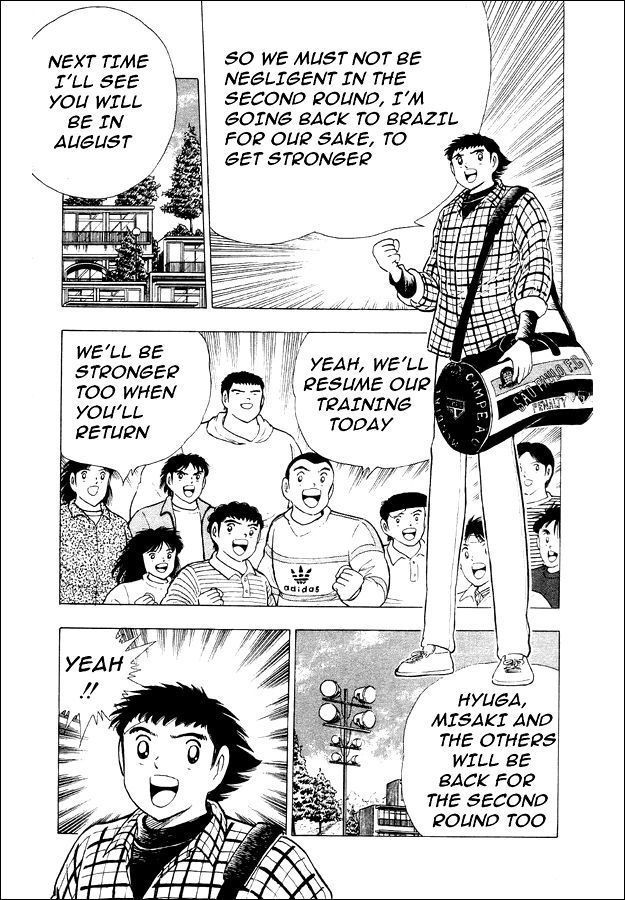 Captain Tsubasa World Youth Chapter 26 page 50 - Chapter 26: The Laurels are Above You!