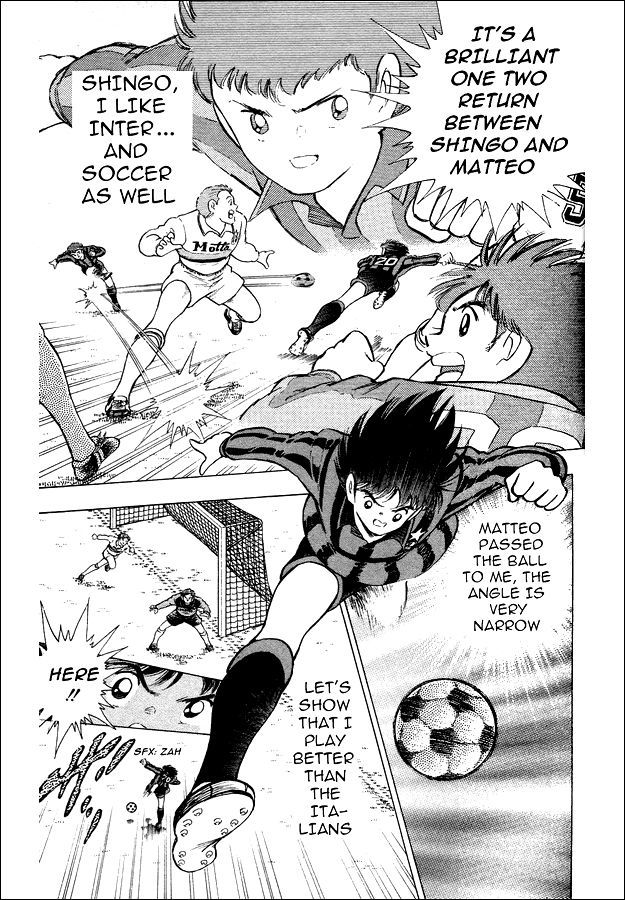 Captain Tsubasa World Youth Chapter 4 page 13 - Chapter 4: Full Throttle Shingo