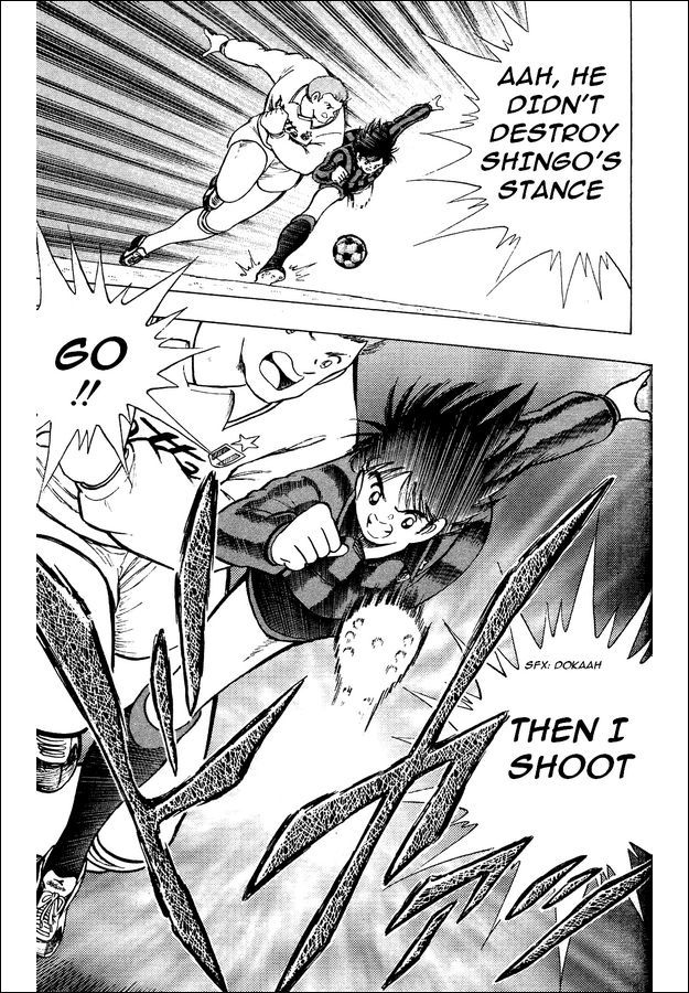Captain Tsubasa World Youth Chapter 4 page 8 - Chapter 4: Full Throttle Shingo