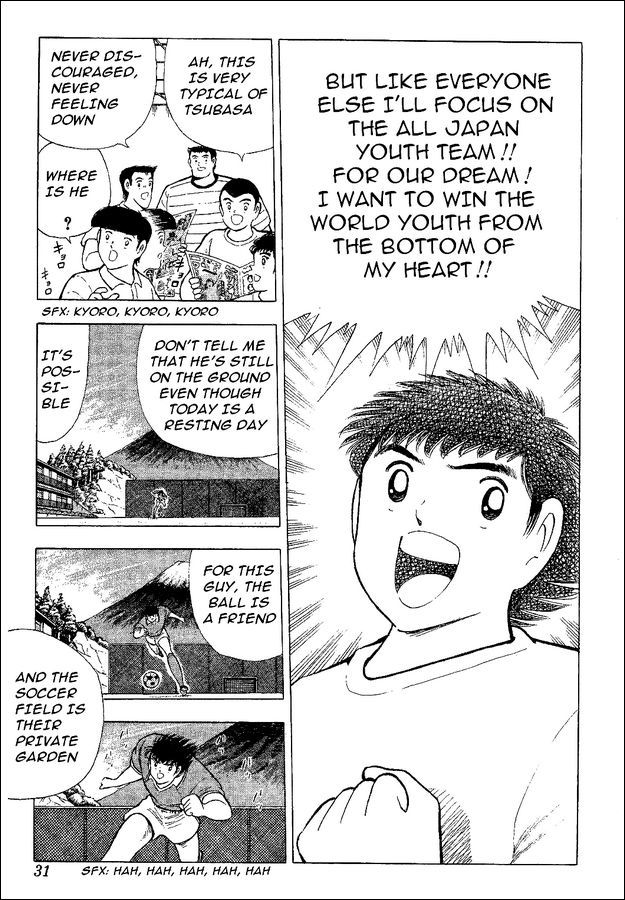 Captain Tsubasa World Youth Chapter 46 page 3 - Chapter 46: The Soldier's Decision