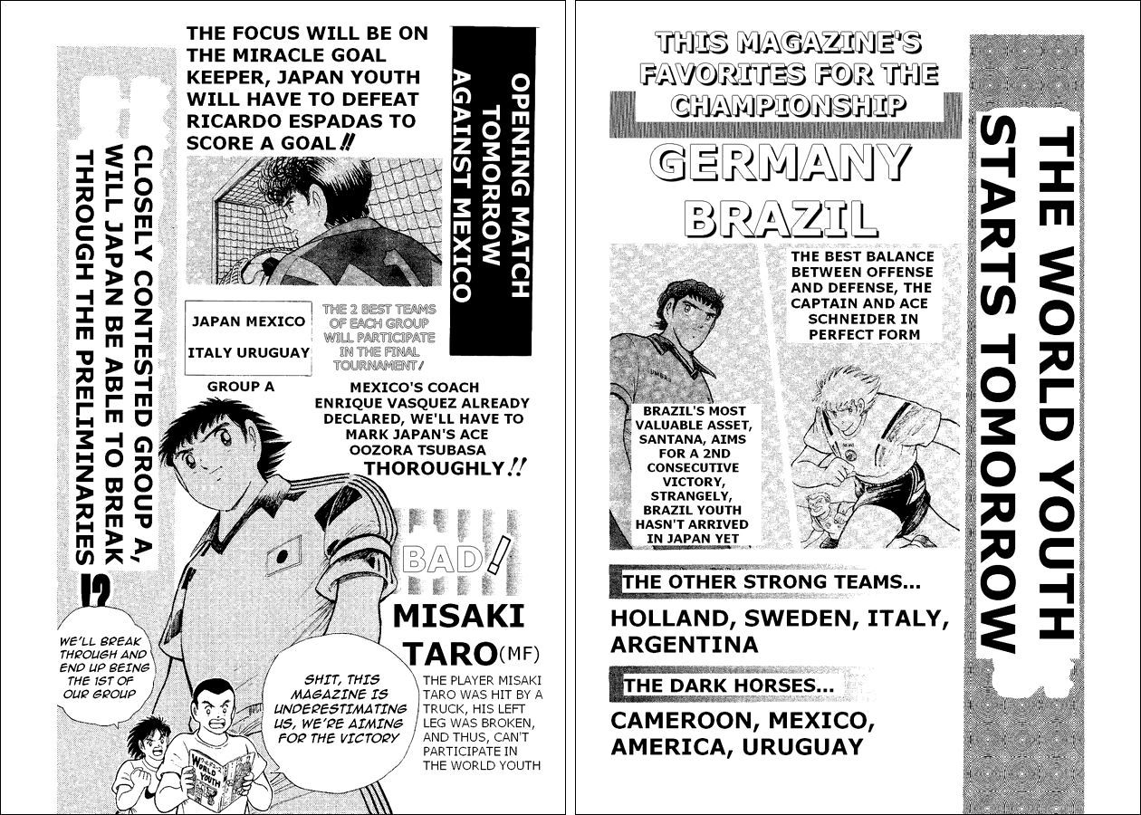 Captain Tsubasa World Youth Chapter 50 page 13 - Chapter 50: Prologue To The Fierce Fight!!